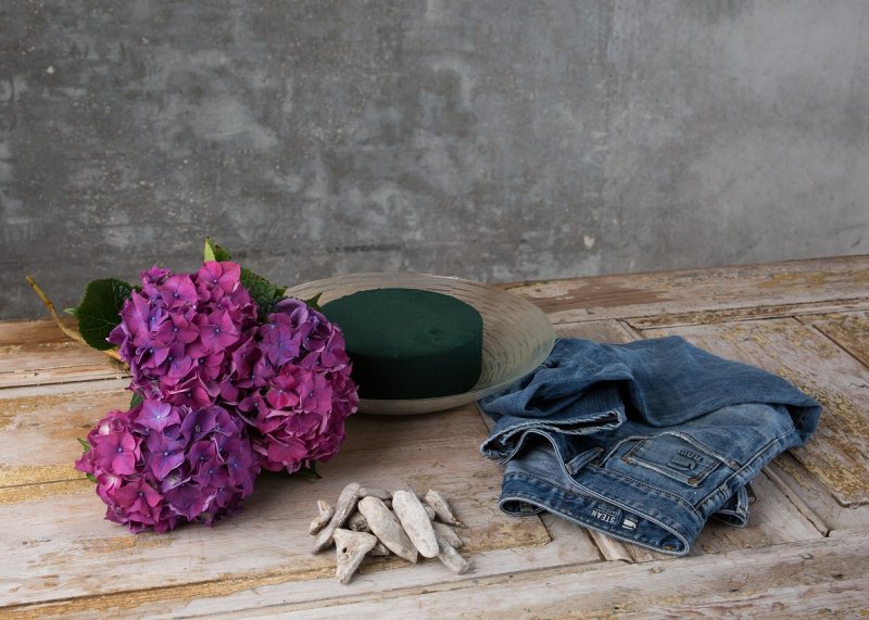 step by step photo tutorial Pim van den Akker Flower Factor Hydrangea components 