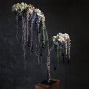 Total view of the Flower Chandelier