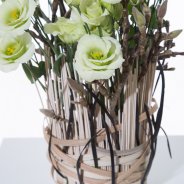Nelleke Bontje flower arrangement Lisianthus Flower Factor for Van der Lugt 3