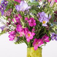 Freestyle Freesia veldboeket detail