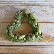 A delicate green heart
