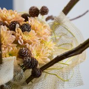 Deliflor Baltica Salmon bouquet Flower Factor close up