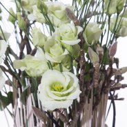 Nelleke Bontje flower arrangement Lisianthus Flower Factor for Van der Lugt 2