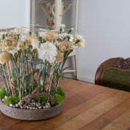 Trendy Dianthus tafelstuk