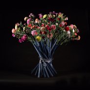 Dianthus hand-tied object