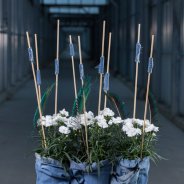 Florale jam sessies bij HilverdaKooij - design geertje stienstra