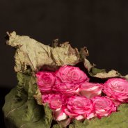 Bijzonder bloemwerk met trosrozen