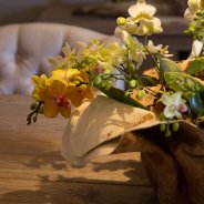 orchid centerpiece Pim van den Akker Flower Factor Optiflor close up