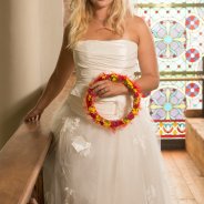 Bruidscirkel met Kalanchoe bloemen