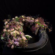 demo design Tino Hoogterp with OASIS Black Ideal floral foam