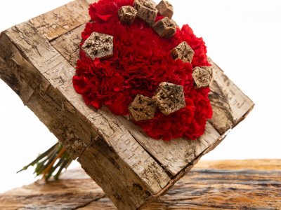 Square Dianthus bouquets