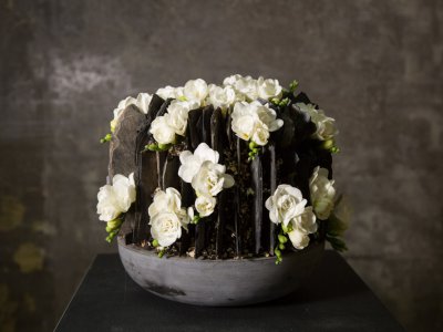 Respectful Freesia design