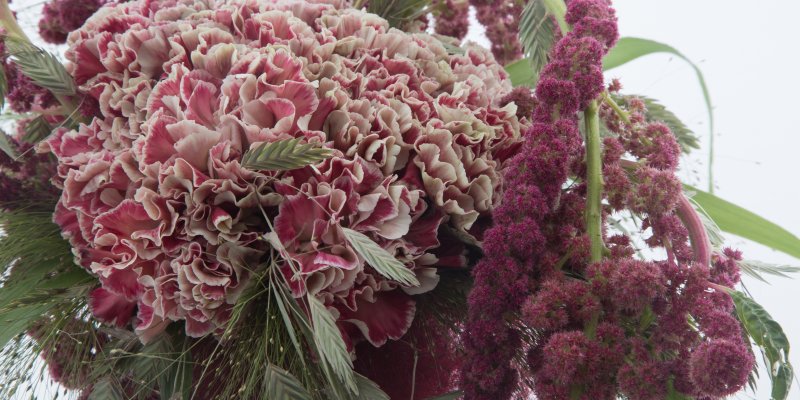 Vintage Dianthus bouquet