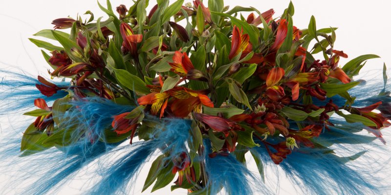 Gedurfd Alstroemeria boeket