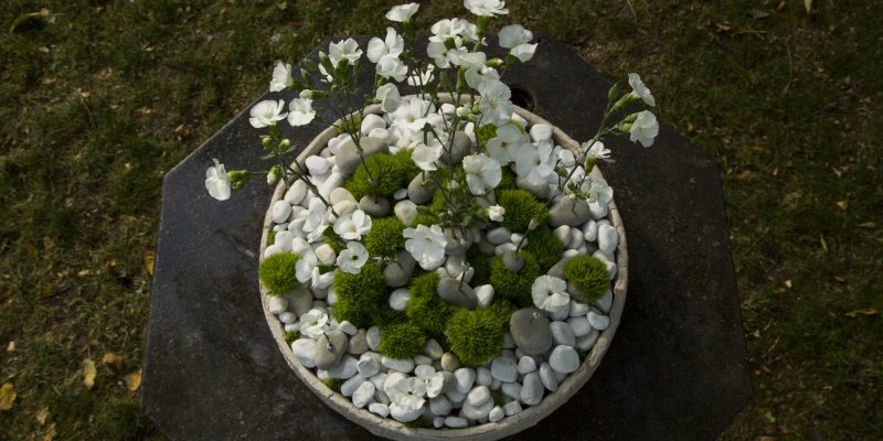 afscheidsbloemwerk met Green Trick