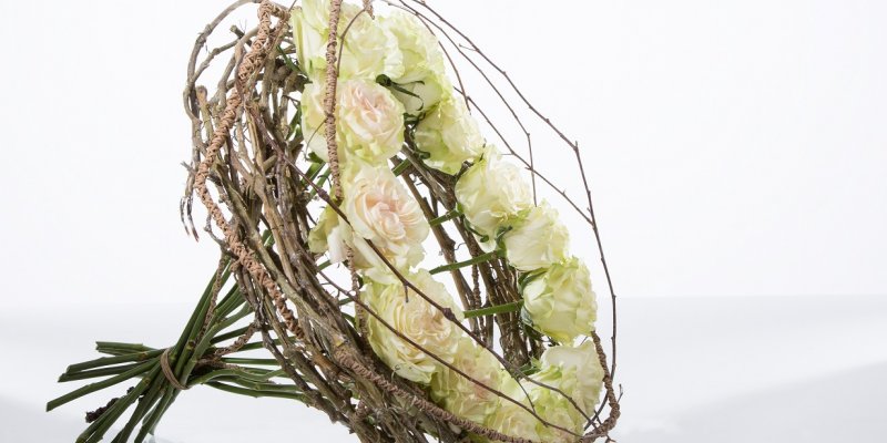 Romantisch winter boeket