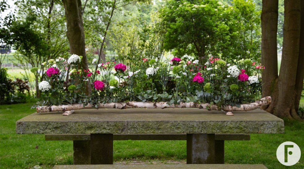 table decoration Dennis Lanzaat - Flower Factor