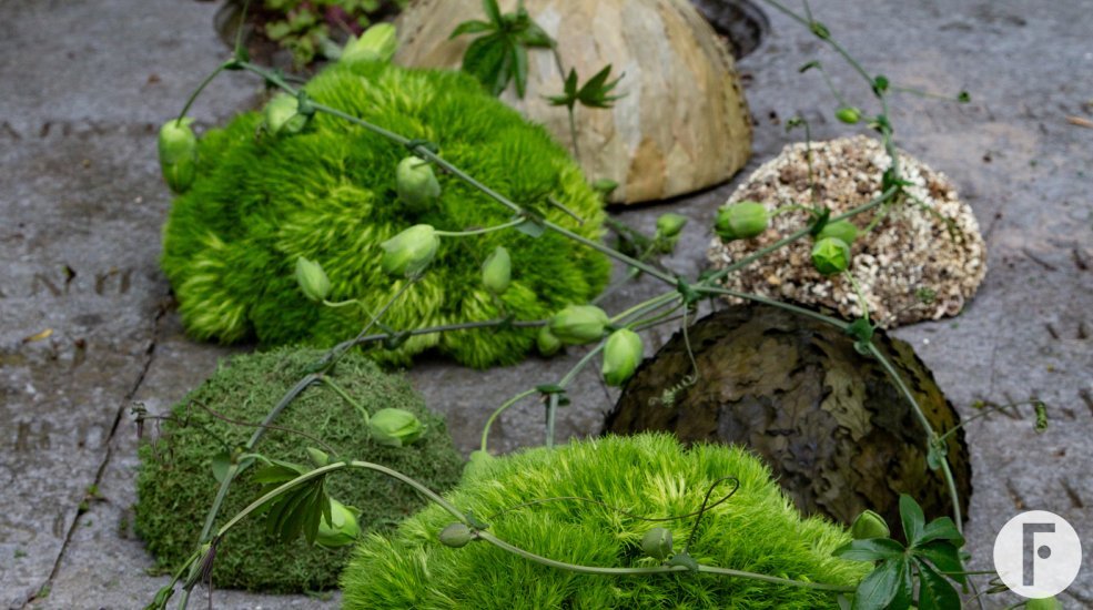 Afscheidsbloemwerk met Green Trick