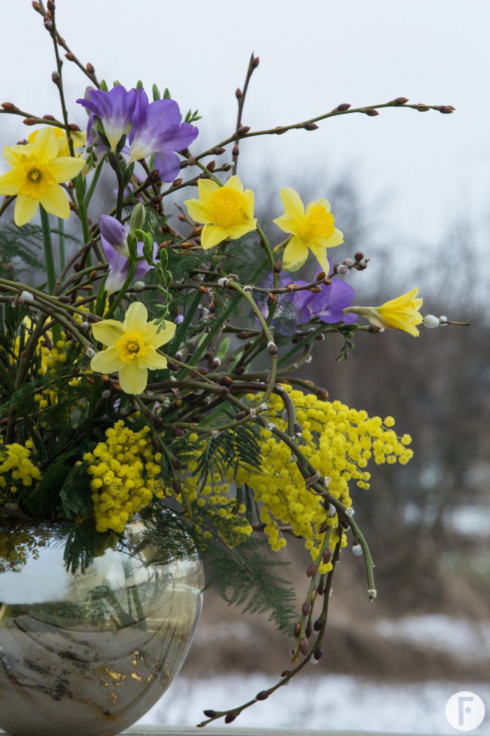 Scent of Spring Freesia bouquet by Inge Quint