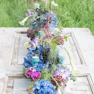 Table a la Francaise - zomers buiten