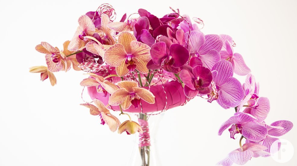 boeket ichtus roze