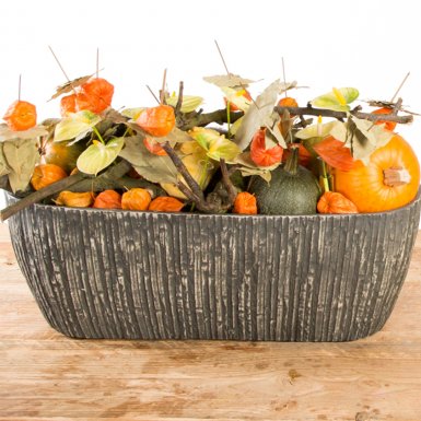 Orange fall arrangement