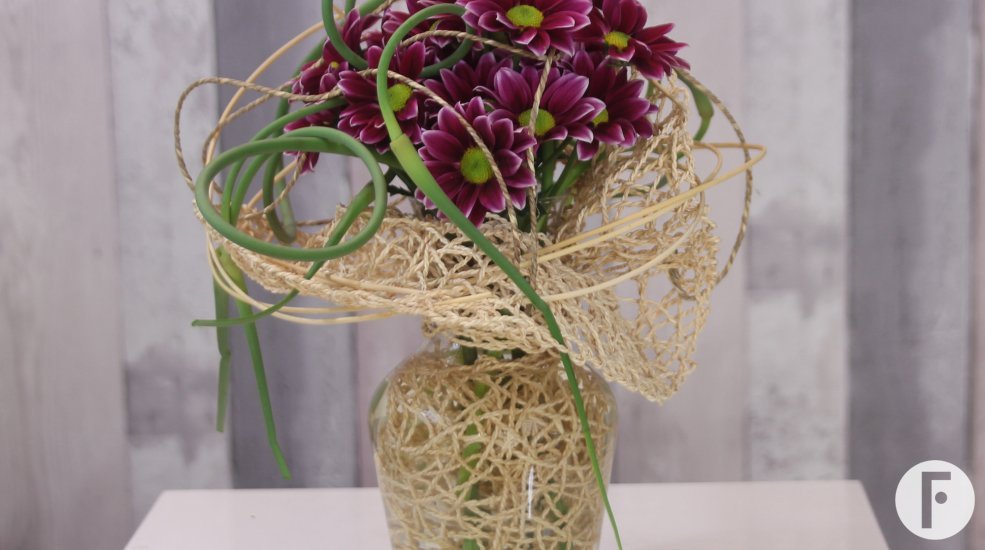 Zentoo chrysant16 weven haken knopen zomer moederdag