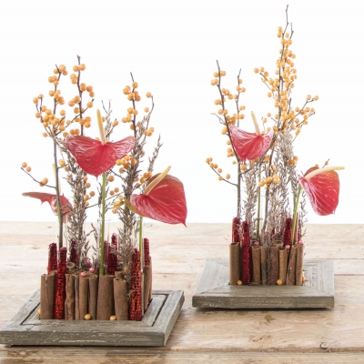 Christmas mini-landscape