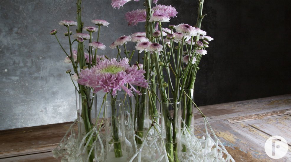 Flower Factor Kerst roze