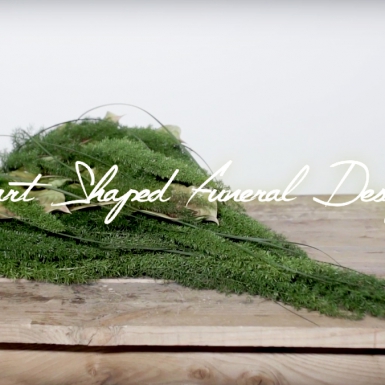 A Heart Shaped Funeral design