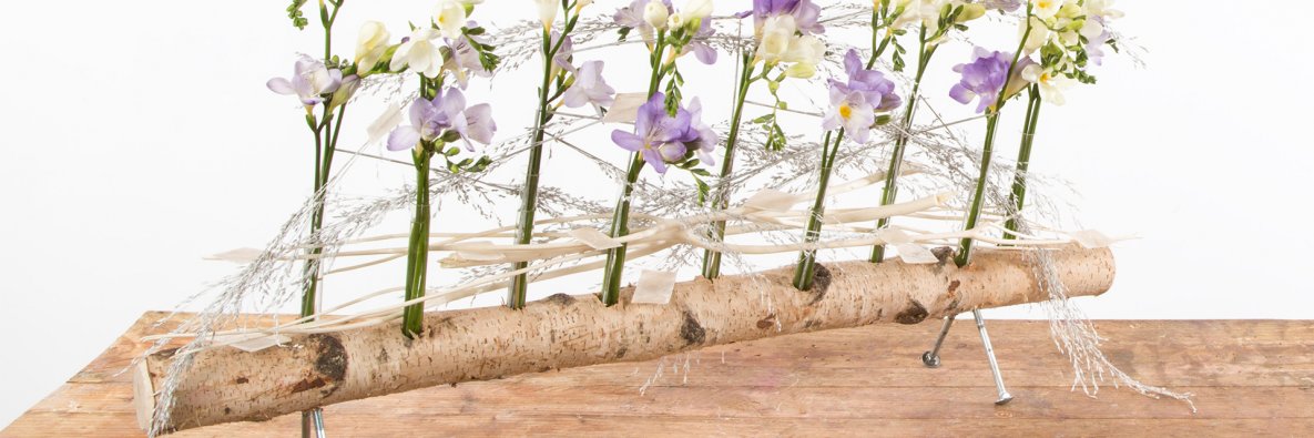 Winters tafelarrangement