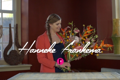 Valentijnsboeket van Hanneke Frankema