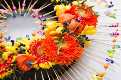 Fun flower arrangement 'Summer in Rio'