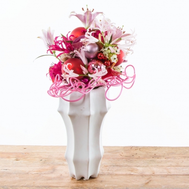 Christmas balls bouquet