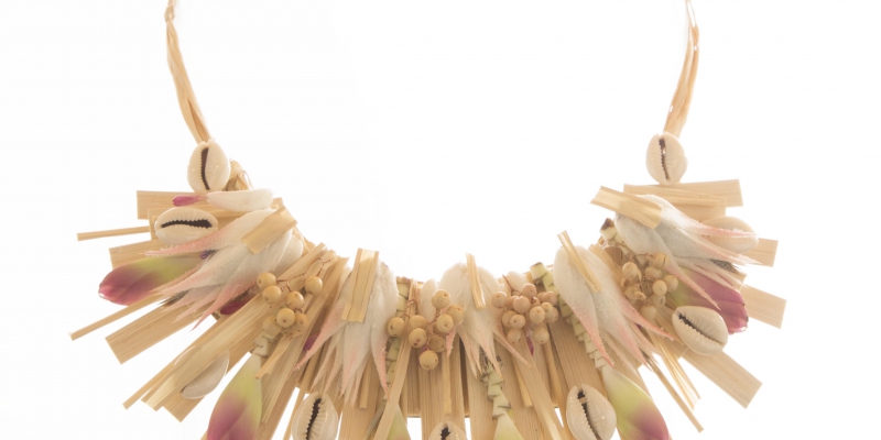 Floral jewelry with Tillandsia