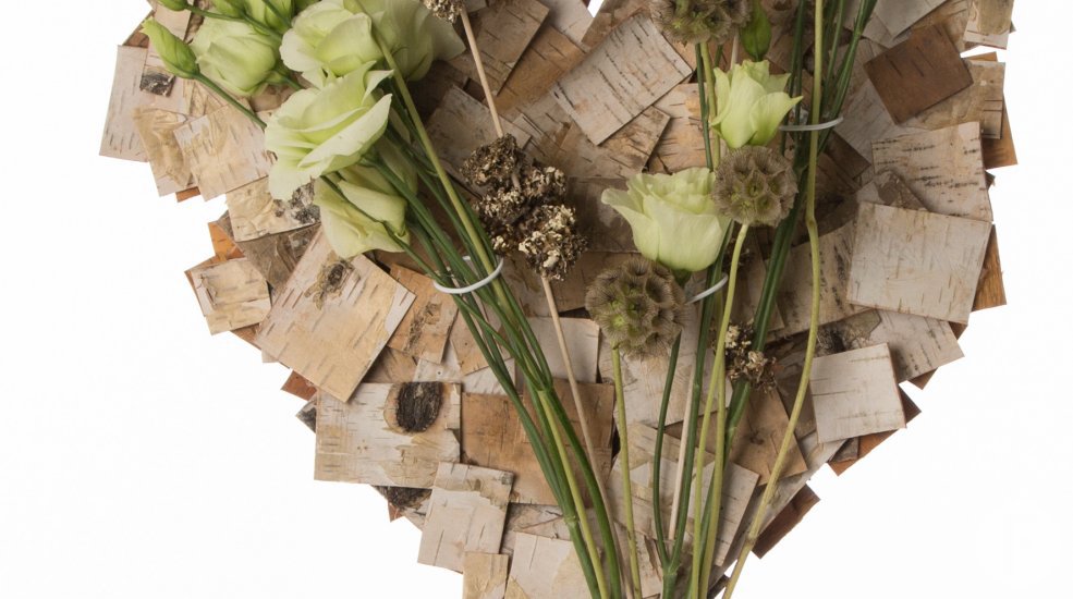 Valentines Day bouquet Roos van Unen Flower Factor close up