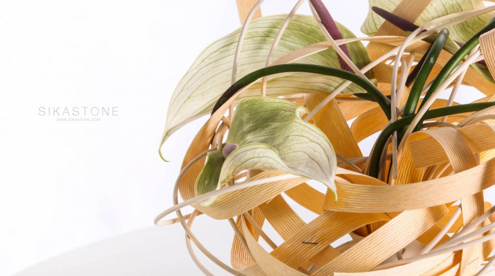 anthurium design close by Pim van den Akker at Sikastone