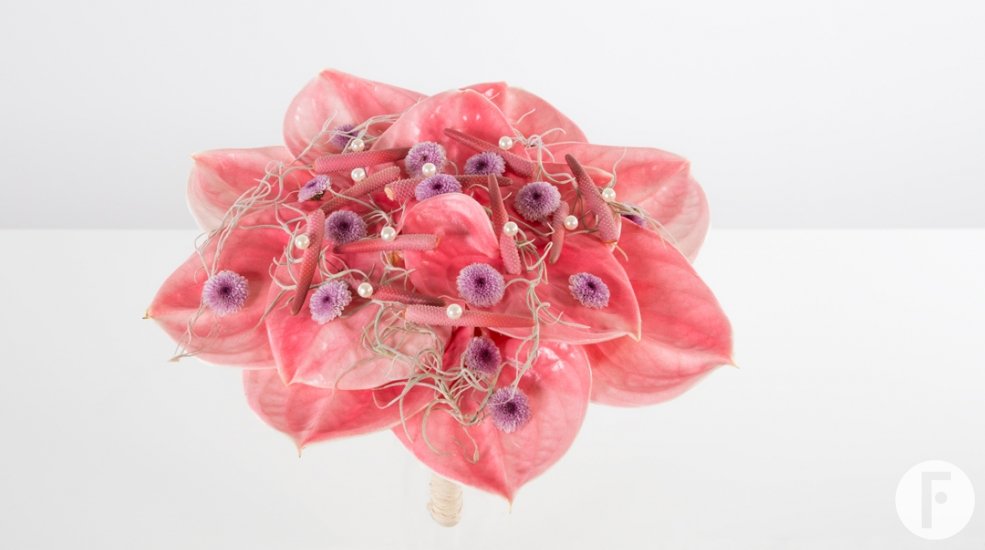 Anthurium bouquet Pim van den Akker