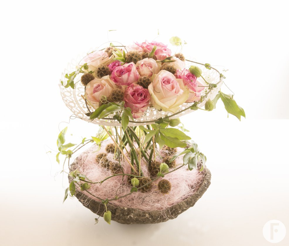 romantic rose design