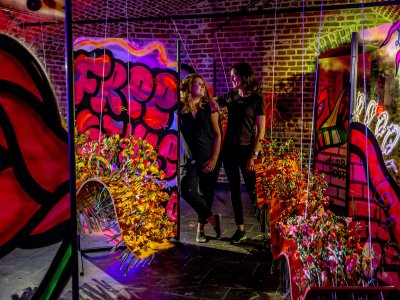 #FreestyleFreesia & Urban Roots – A place to reflect at Fleuramour 2018