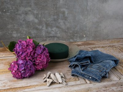 Stap voor stap een Ultra Violet Hydrangea ontwerp