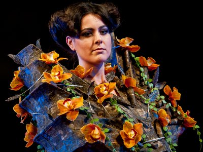Wervelende International Food Floral Fashion Show op EK Bloemsierkunst 2016
